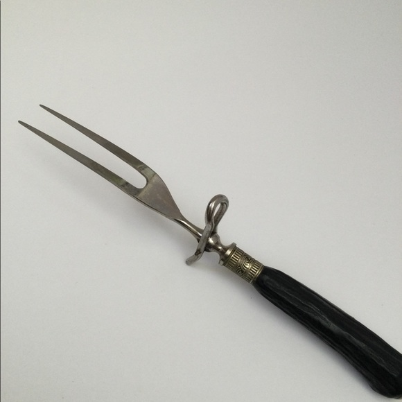 VTG Stainless Steel Serving Fork with Stand - Picture 2 of 6